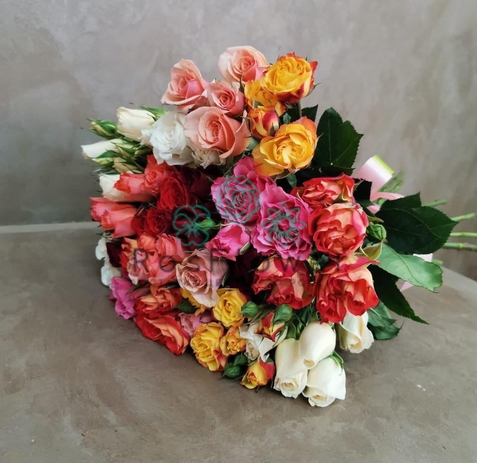 Букет цветов из: Розы в Рудне Воронежской области