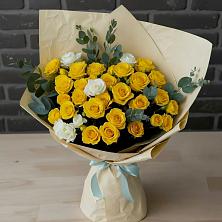 Букет цветов из:  Розы в Рудне Воронежской области