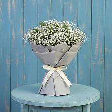 Букет цветов из:  Гипсофила в Рудне Воронежской области