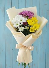 Букет цветов из:  Хризантемы в Рудне Воронежской области
