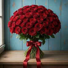 Букет Красные розы Блэк Меджик в Рудне Воронежской области