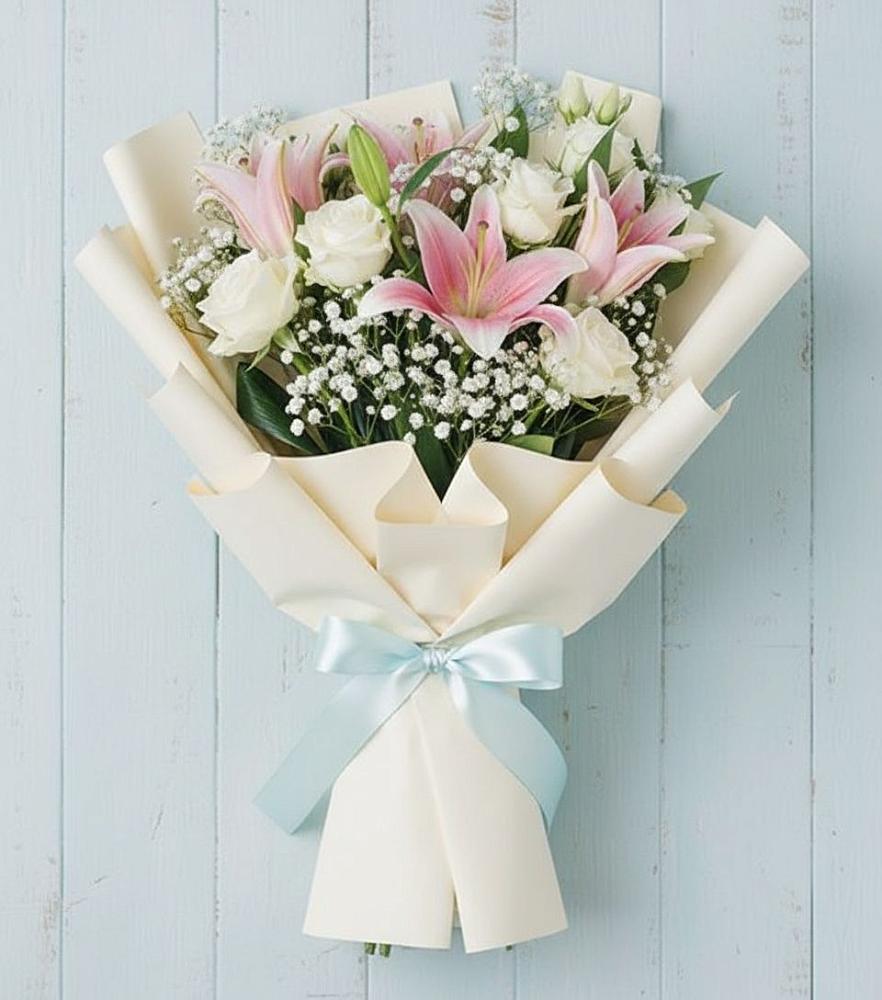 Букет цветов из: Лилии в Рудне Воронежской области