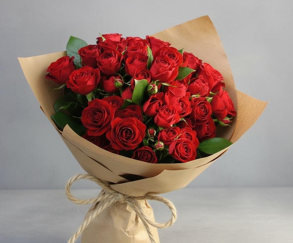 Букет Любовный роман в Рудне Воронежской области