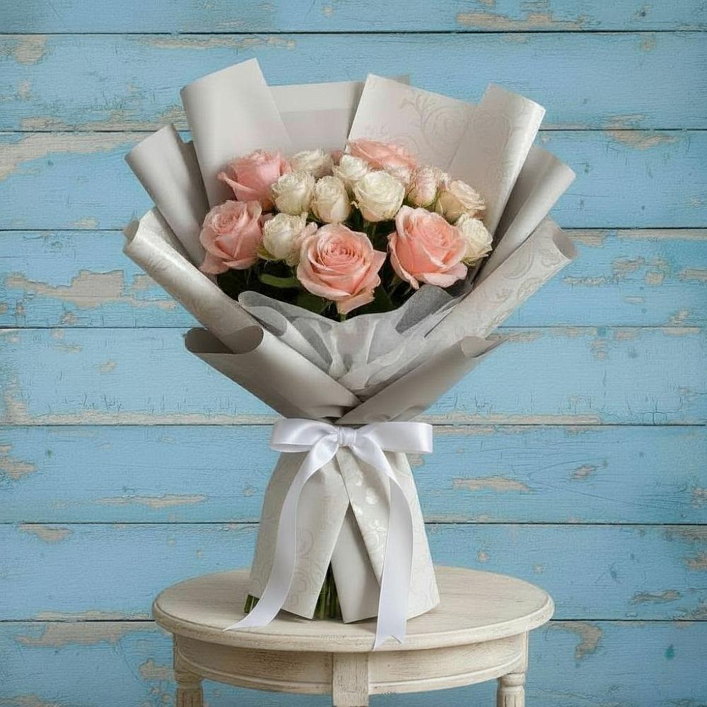 Букет цветов из: Розы в Рудне Воронежской области