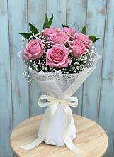 Букет цветов из:  Розы в Рудне Воронежской области