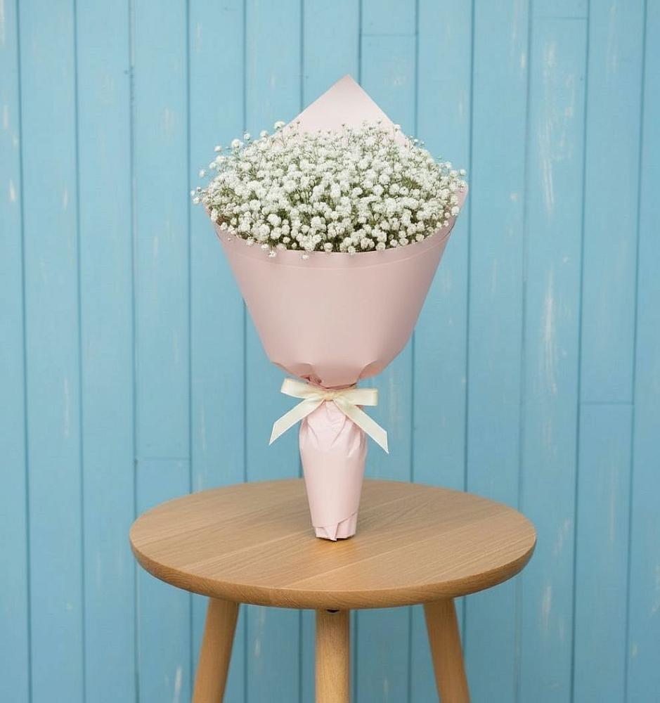 Букет цветов из: Гипсофила в Рудне Воронежской области