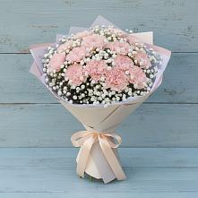 Букет цветов из:  Гвоздики в Рудне Воронежской области