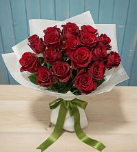 Букет Красные розы в Рудне Воронежской области