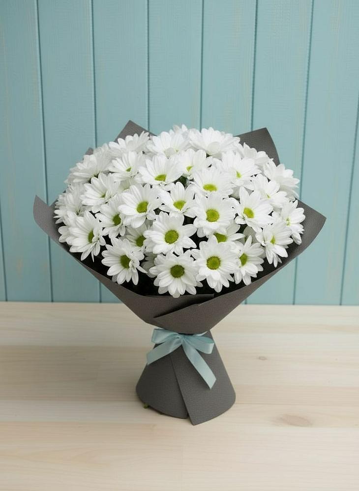 Букет цветов из: Хризантемы в Рудне Воронежской области