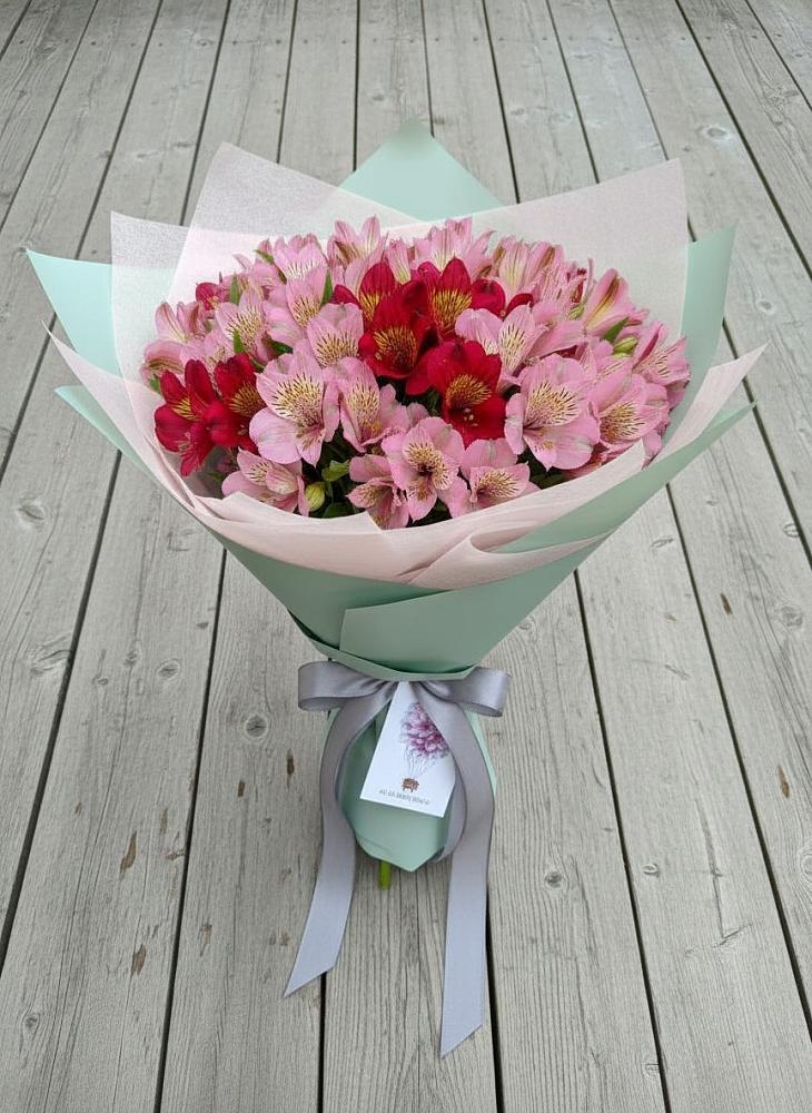 Букет цветов из: Альстромерии в Рудне Воронежской области