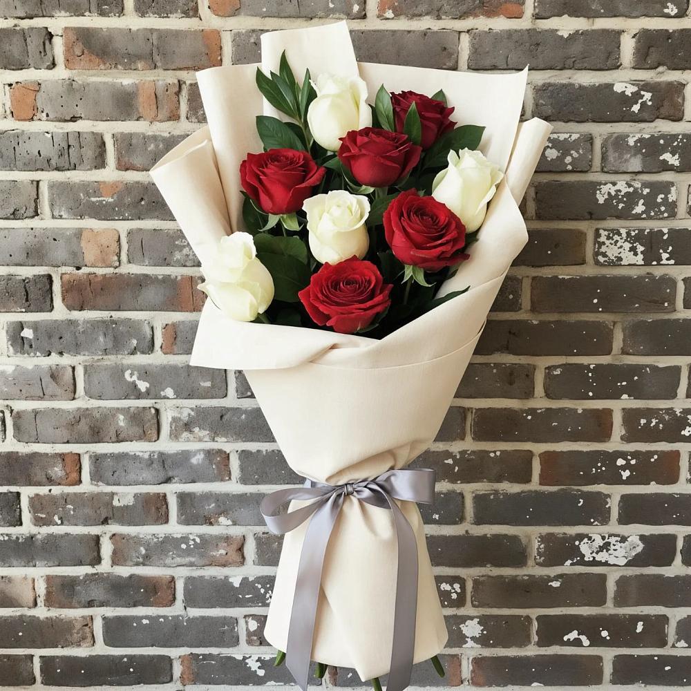 Букет цветов из: Розы в Рудне Воронежской области