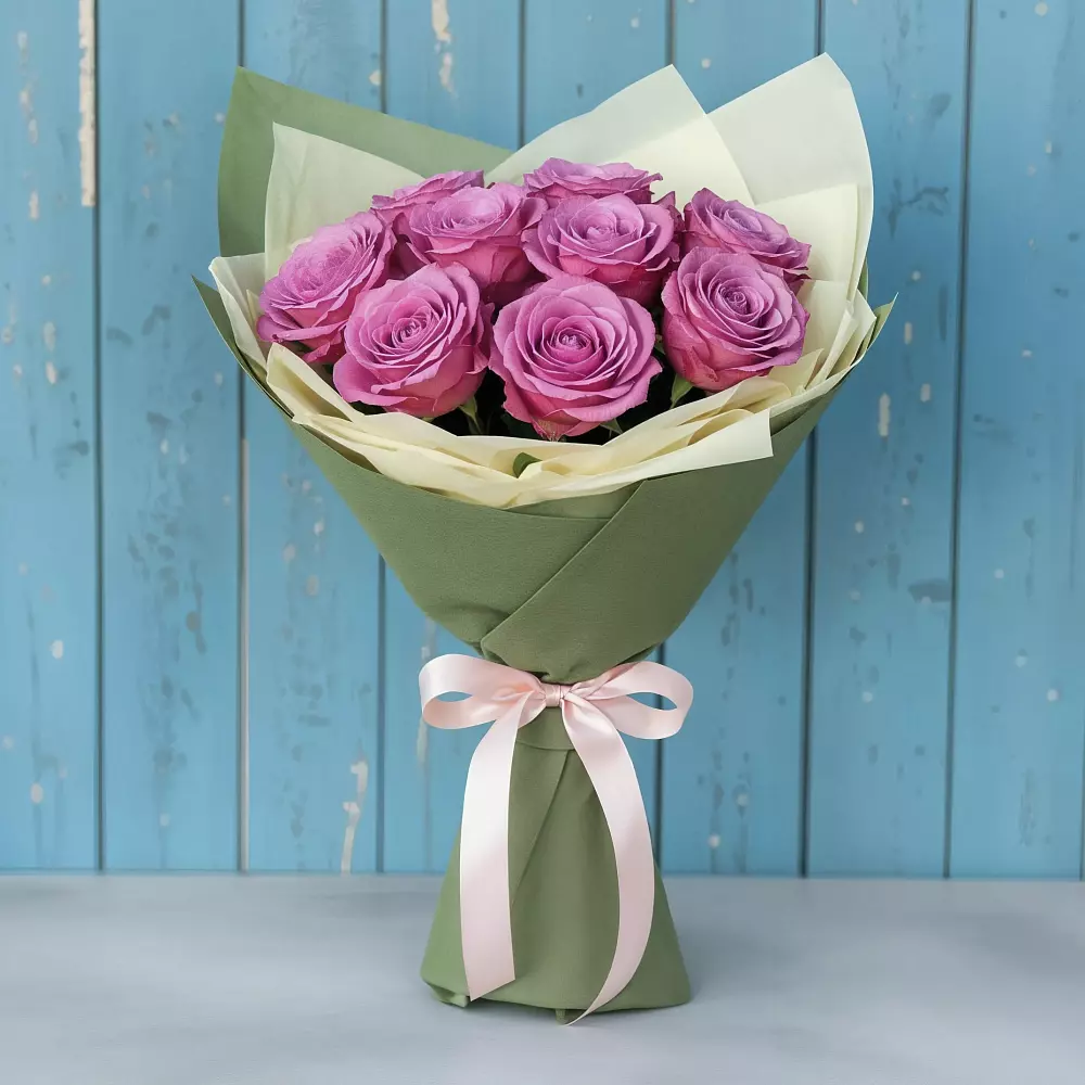 Букет Розы Фёрст Леди в Рудне Воронежской области