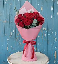 Букет цветов из:  Розы в Рудне Воронежской области