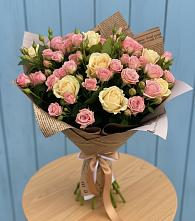 Букет цветов из:  Розы #REPLACE_PRED# Рудне Воронежской области