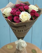 Букет цветов из:  Розы в Рудне Воронежской области