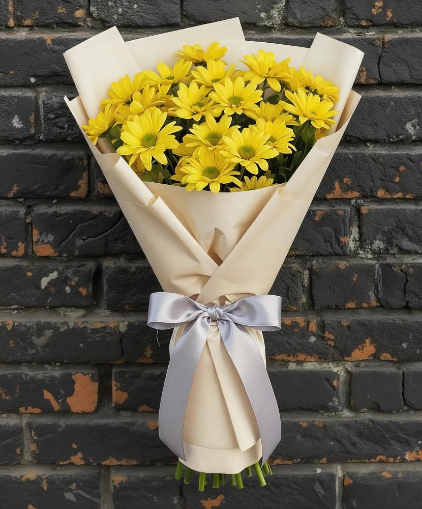 Букет цветов из: Хризантемы в Рудне Воронежской области