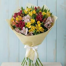 Букет цветов из:  Альстромерии в Рудне Воронежской области
