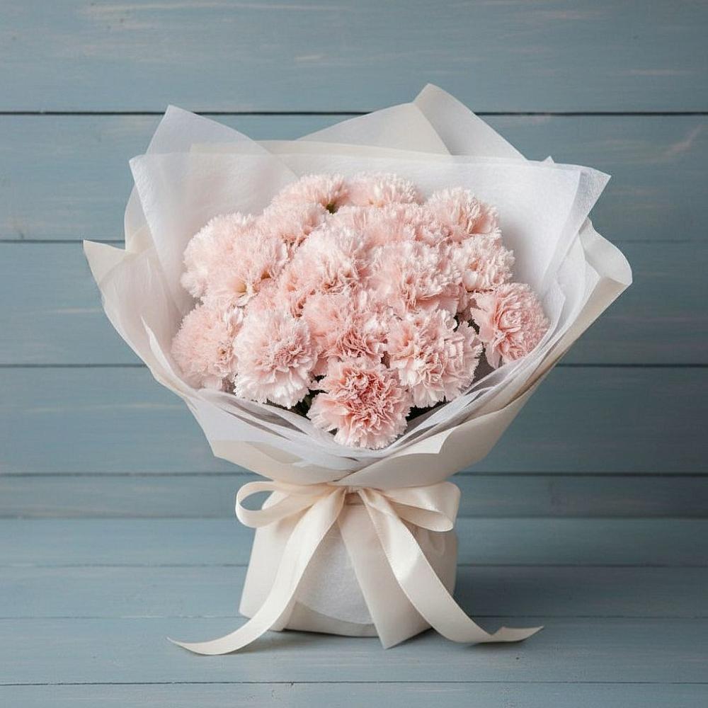 Букет цветов из: Гвоздики в Рудне Воронежской области