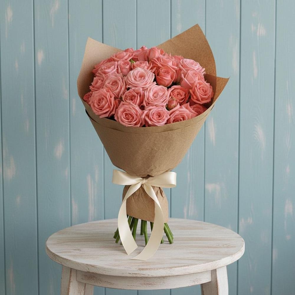 Букет цветов из: Розы в Рудне Воронежской области