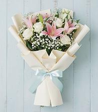 Букет цветов из:  Лилии в Рудне Воронежской области