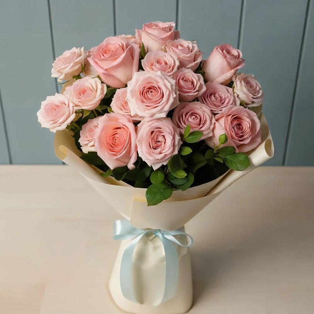 Букет Розовый шарм в Рудне Воронежской области