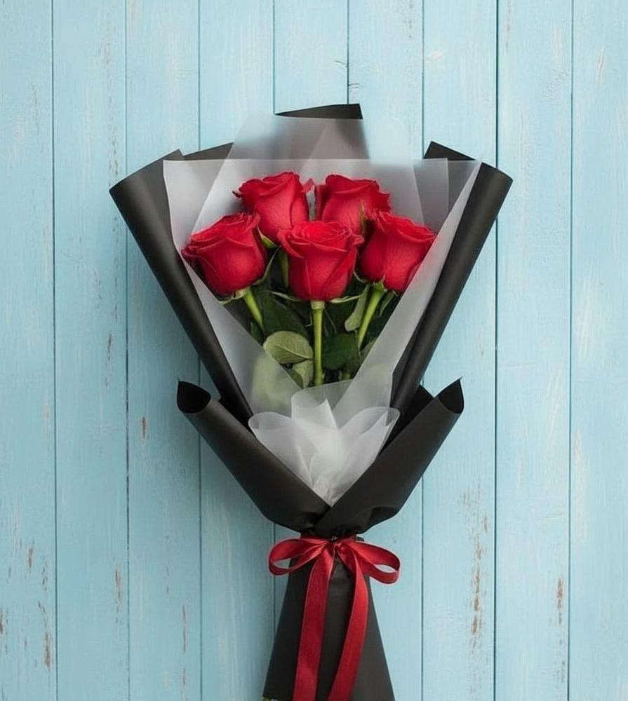 Букет цветов из: Розы в Рудне Воронежской области