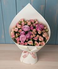 Букет цветов из:  Розы в Рудне Воронежской области